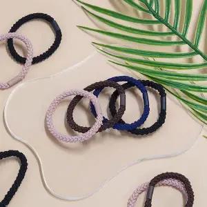 고무줄 머리고무줄 10P 꽈배기 대용량머리끈