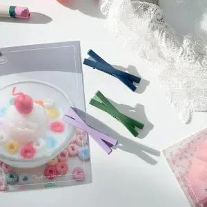 [신세계라이브쇼핑][옷자락] 여자 데일리룩 아크릴 더블 크로스 헤어핀