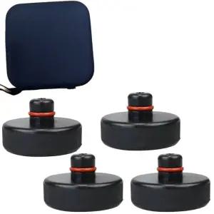 테슬라 모델 3 Y S X 자동차 액세서리 2016-2023 용 실리콘 잭 트 패드 포인트 어댑터