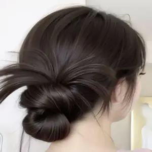 여성가발 4컬러 내추럴 볼륨감 헤어피스 가발머리핀