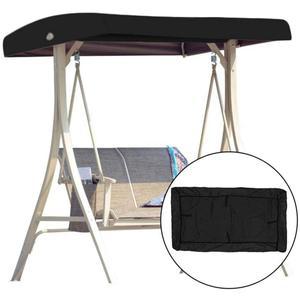 야외 스윙 의자 천막 방수 캐노피 지붕 커버 정원 쉐이드