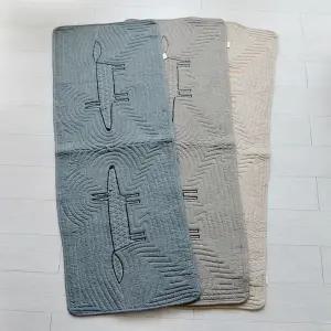 심플 여우 미끄럼방지 롱 면 발매트 싱크대매트 주방