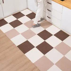 블럭러그 격자 주방 거실 매장 현관 카페트 매트10p
