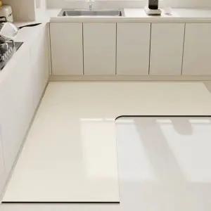 잘라쓰는 규조토 L자 매트 코너 발매트 80x80x45cm