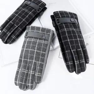 [하프클럽/]겨울 방한 모직장갑 스마트폰 터치장갑 남성용 출근길