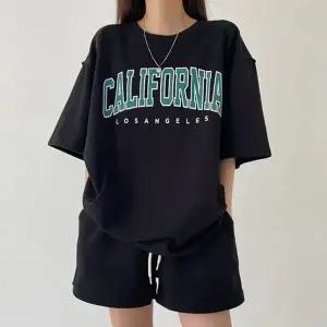 [하프클럽/]여성 반팔 반바지 세트 데일리 트레이닝복 세트