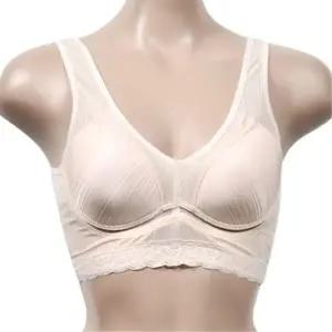 [하프클럽/]인견 스트라이프 노와이어 몰드 런닝형브라 고급속옷