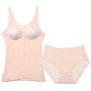 [하프클럽/]여성 노와이어 몰드 브라런닝 맥시팬티세트 고급속옷
