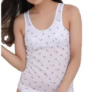 [하프클럽/]에어로쿨 부직포패드 리본 주니어 런닝브라 고급속옷