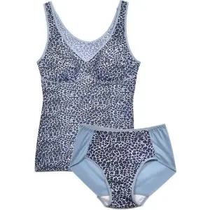 [하프클럽/]인견 호피패턴 노와이어 브라런닝팬티세트 가성비좋은