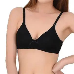 [하프클럽/]시원하고쾌적한인견 풀컵 노와이어 B컵브라 고급속옷