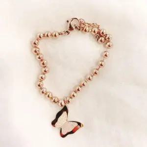 [라일리쥬얼리] Rly 써지컬스틸 나비장식 팔찌 PM1000-15