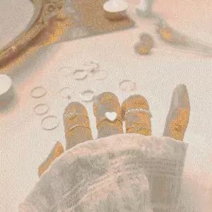 [옷자락]여자 데일리 레이어드 패션 링 세트