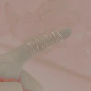 [옷자락]여자 투명 물결 호마이카 아크릴 볼드 레이어드 반지