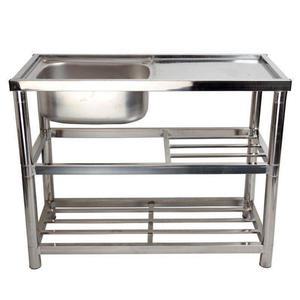 간이 주방 개수대 소형 폭40 카페 손빨래 원룸 스틸 실 야외 임시 리모델링 자취방