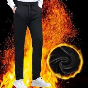 [하프클럽/]기모 남성 팬츠 방한 바지 밴딩 추리닝 편한 트레이닝