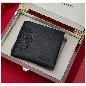 남성용 리얼 가죽 트렌드 엠보 반지갑 반지갑 소가죽반지갑 남성소가죽 장식지갑