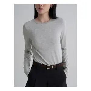 에잇세컨즈 코튼 스판 긴소매 티셔츠 그레이 356241WM23 1249014