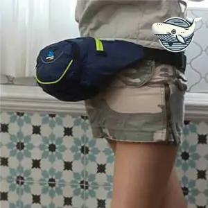 여행용 경량 힙색 슬링백 남여 공용 스포츠 라탄백 여성미니백 여자벨트백 반달크로스백