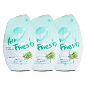 애경 에어후레쉬 크리스탈워터 실내용 방향소취 핀란드 포레스트 400ml 3개 방향제 탈취제