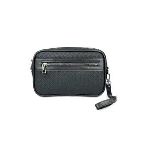 남자 클러치백 크로스 웨빙 가방 백 블랙