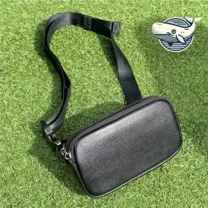 세련된 가죽 미니 힙색 실용적 여행용 남성 벨트백 웨이스트백 힙백 남자힙색 허리가방