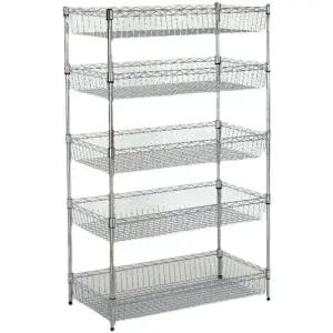 베란다수납장 창고 조립식 선반 베란다 120x50x180cm 5단 랙 펜트리