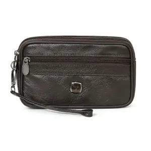 클러치백 핸드스트랩 20x12x3cm 소가죽 남자 손가방 남성파우치 남자미니백 미니백