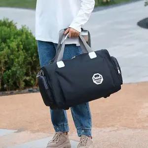 여성 컬러 캐주얼 스포츠 트랜디 여행 운동 보스턴백 여행보조가방