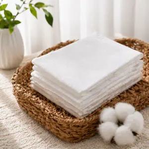 VDG 순면 기저귀 10매 신생아 천기저귀 아기 면기저귀 출산준비 배변훈련