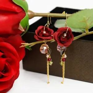 Ver.2 로제 폭스타일 20대속옷 귀걸이 라운드 30대속