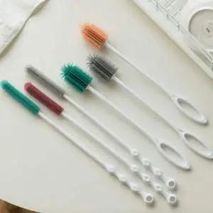 국산 물병 브러쉬 젖병 실리콘 세척솔 솔 텀블러 주방세척브러쉬