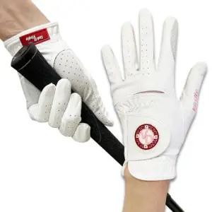 VD 반양피 골프장갑 여성양손 5켤레 찍찍이타입