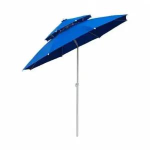 TBZ 소형 접이식 낚시 캠핑 비치 휴대용 2단 꺽임 파라솔