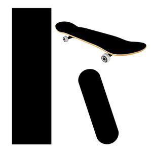 Mynvzrk 커스텀 스케이트보드 그립 테이프 디자인 이름 사진 방수 스티커 9x33인치, 1개 PCS, 블랭크 블랙으로 나만의 맞춤형