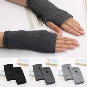 손등토시 사계정 핸드워머 면스판 반장갑 무지 손등장갑 암워머