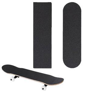 사진 로고 텍스트가 포함된 WIORUTI 맞춤 스케이트보드 그립 테이프, 개인 맞춤형 스티커 버블 프리 방수 스쿠터 롱보드 퓨어블랙