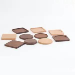 나무컵받침 티코스터 G타입 우드 홀더 컵 받침대 찻잔