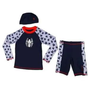 어린이수영복 스파이더맨 남아 수영복 수모 래쉬가드 BC 세트 3P