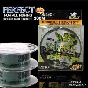 바다원줄 MANDAN 일본 원사 낚시줄 바다 민물 원줄 목줄 100M