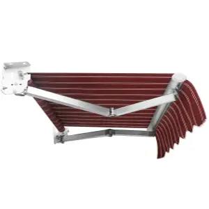 비가림막 어닝 접이식 차양막 발코니 처마 폴딩 캐노피 야외 텐트