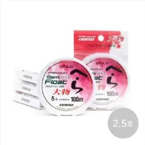 도도 헤라 하리스 100m 목줄 2.5호 세미플로트 나일론 도도