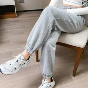 간절기 와플팬츠 여성배기핏 조거바지 잠옷파는곳