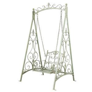 흔들의자 철제 정원그네 리조트 기본 의자 성인 마당