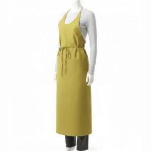 베이스레인지 에이프론 드레스 롱 원피스 소포스 그린 DRAP-WS-WI24