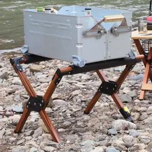 감성 알루미늄 폴딩 쿨러받침대