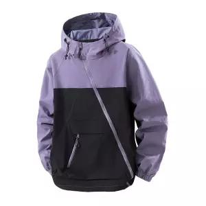 남친 봄 가을 사선 점퍼 바람막이 재킷 소프트 아이템 코트 케이스 집업 트렌디 야상 HT3