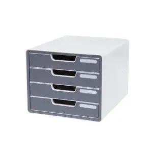 데스크정리함 시스맥스 디럭스컬러 서류함 13106 GR