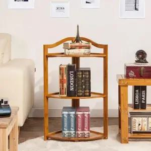 조립식선반 3단 공간활용 모서리 선반