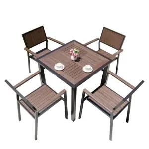 야외용 테이블 세트 펜션 철제 정원 전원주택 식탁 6인용